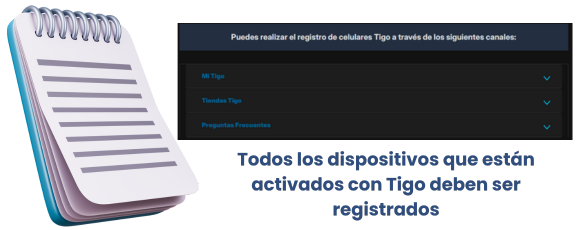 ¿Qué dispositivos deben estar homologados con Tigo?