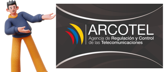Ilustración representativa de la base de datos ARCOTEL Ecuador