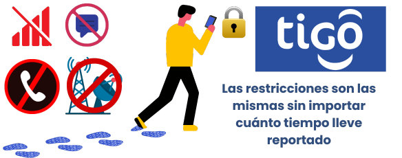¿Qué pasa si sigues usando un celular Tigo reportado?