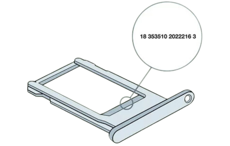 Bandeja de la tarjeta SIM