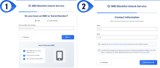 Fill Out the Unlock Form