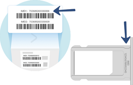 Find your IMEI number