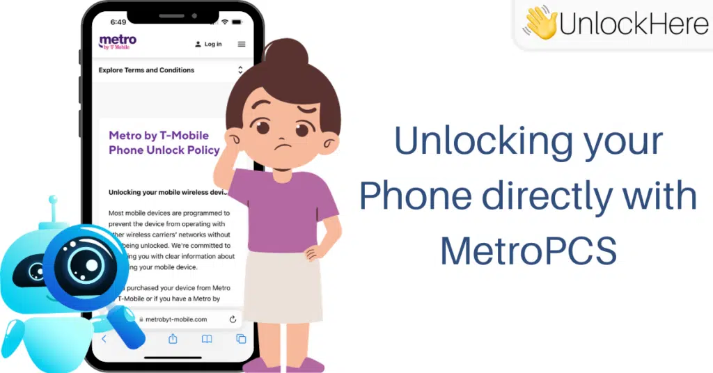MetroPCS Phone Unlock Policy for Users to remove the Network Lock on their Devices