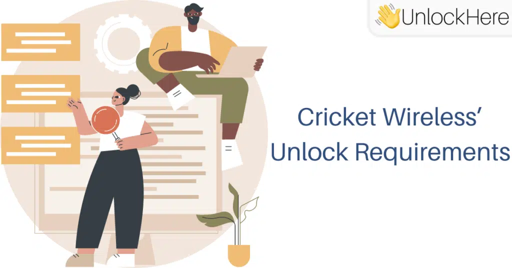 What are the Requirements to Unlock a Phone directly with Cricket?