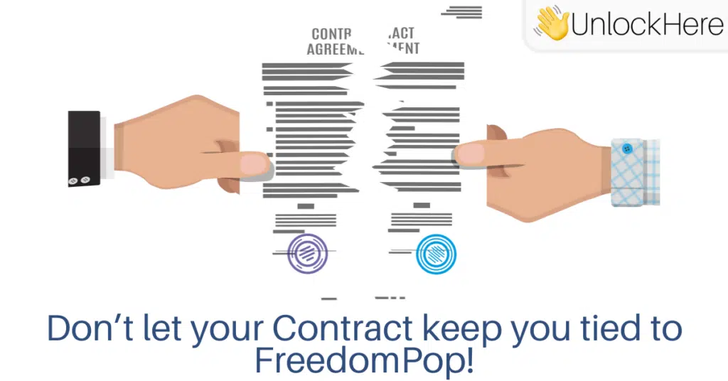 Can I Unlock my Device even if I'm still under Contract with FreedomPop Wireless?