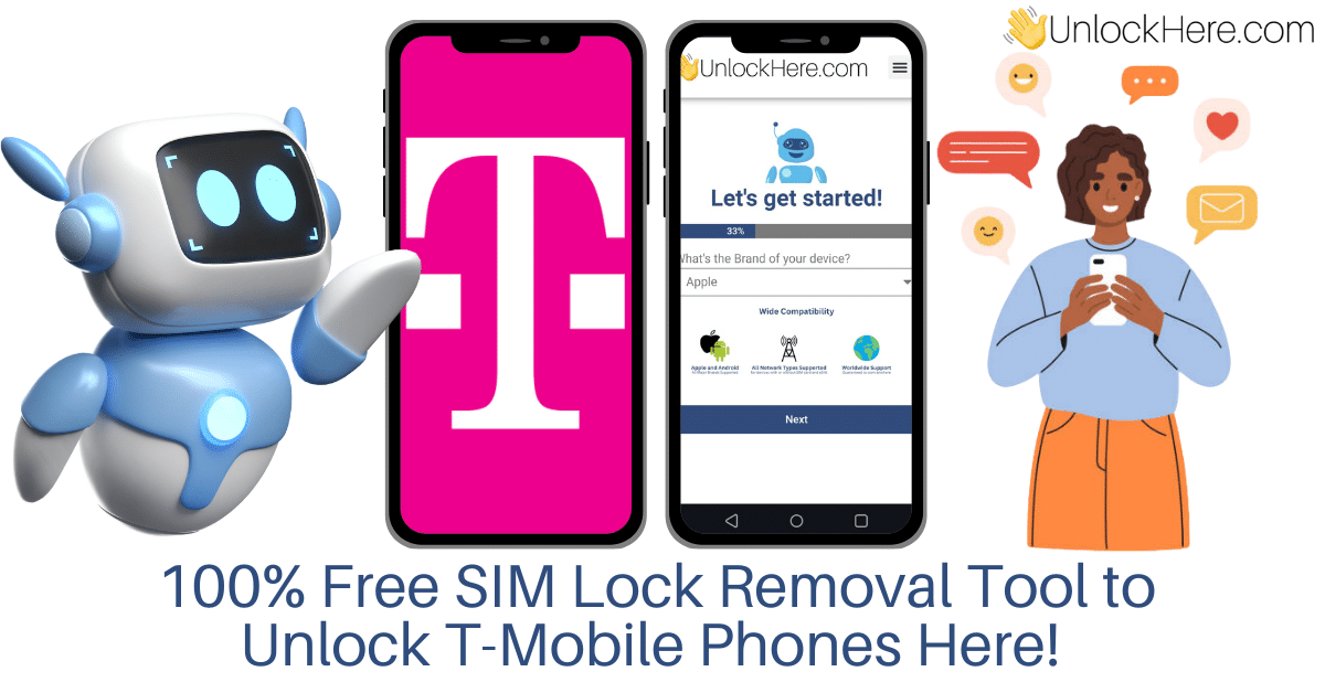 100% Free SIM Lock Removal Tool to Unlock T-Mobile Phones!