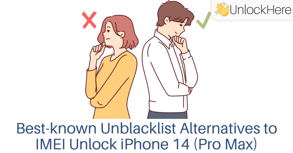 IMEI Unlock iPhone 14 (Pro Max): Best-known Unblacklist Alternatives