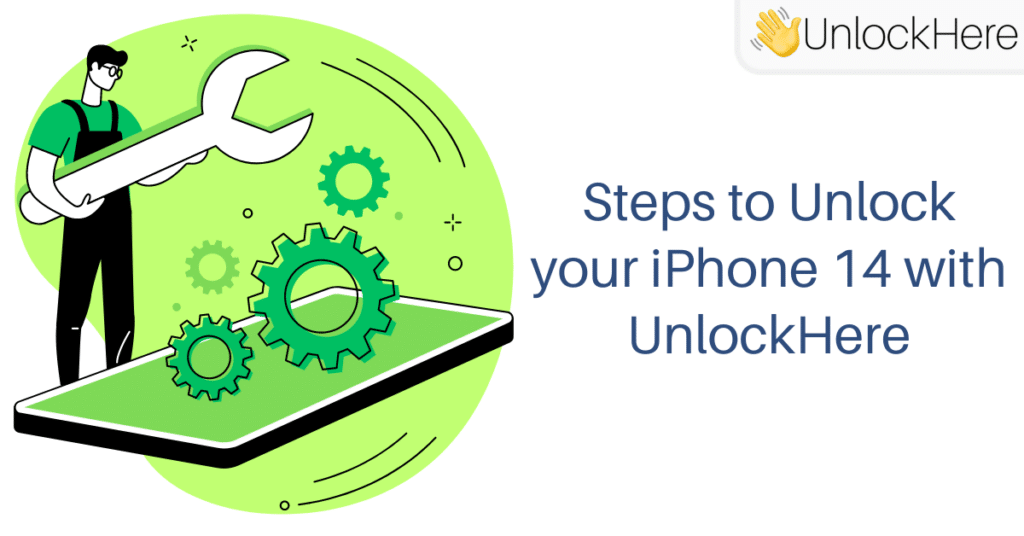 Steps to Unlock your iPhone 14 (Plus, Pro, Pro Max) with UnlockHere