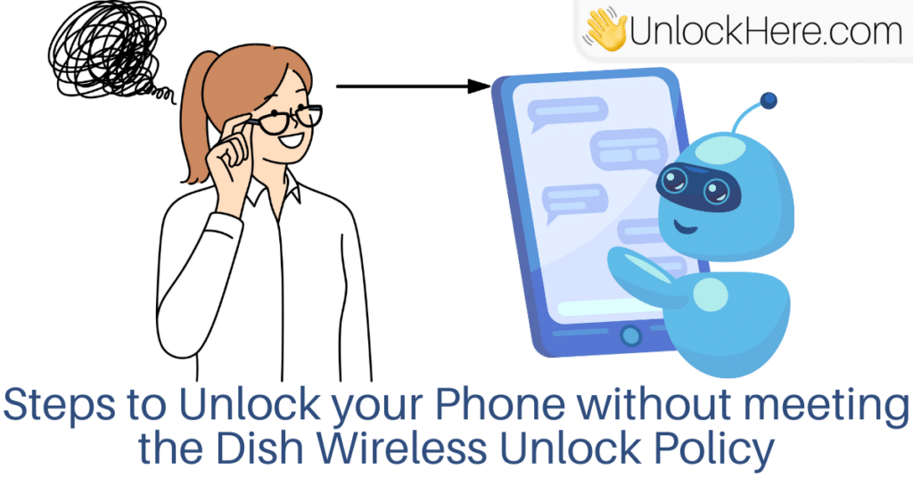 Steps to Unlock your Phone without meeting the Dish Wireless Unlock Policy