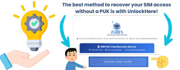 Are There Any Workarounds for Unlocking Without a PUK Code?