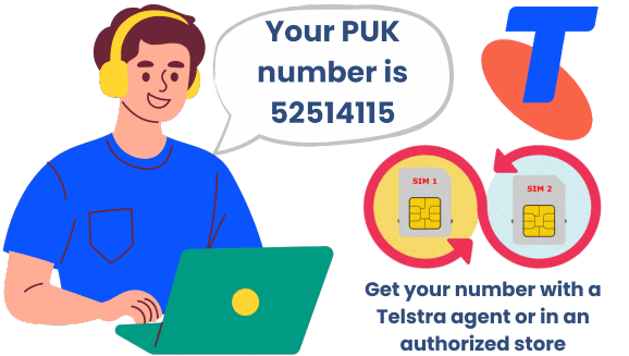 Can I Get the PUK Code Without Logging In to the Telstra App or Website?