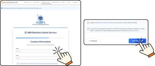 Provide Your Contact Information